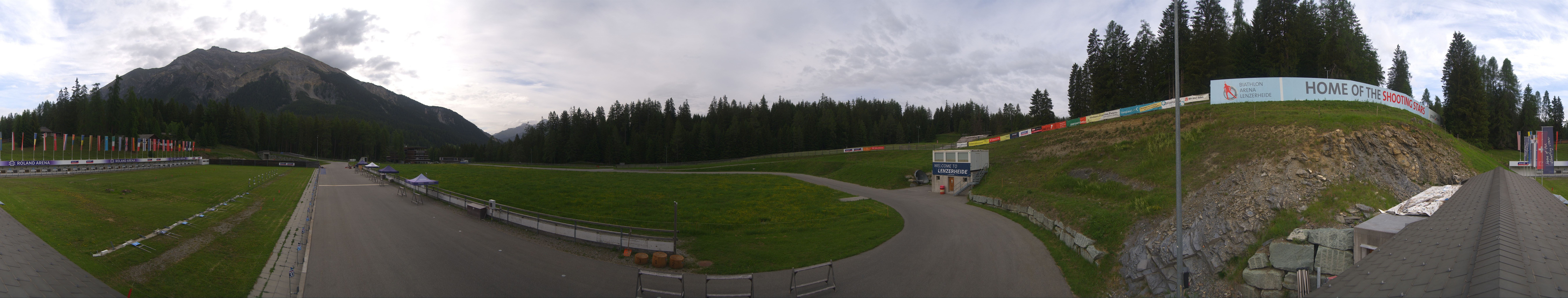 Archiv Foto Webcam Lenzerheide Biathlon Arena