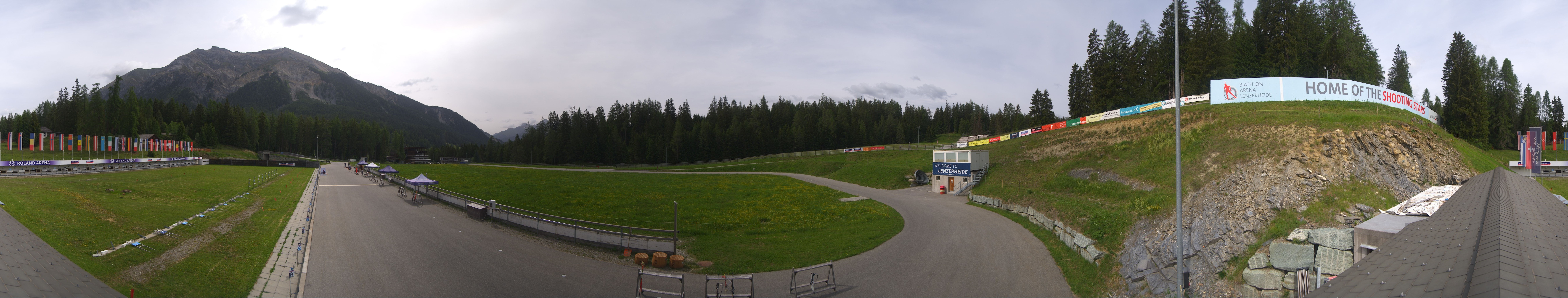 Archiv Foto Webcam Lenzerheide Biathlon Arena