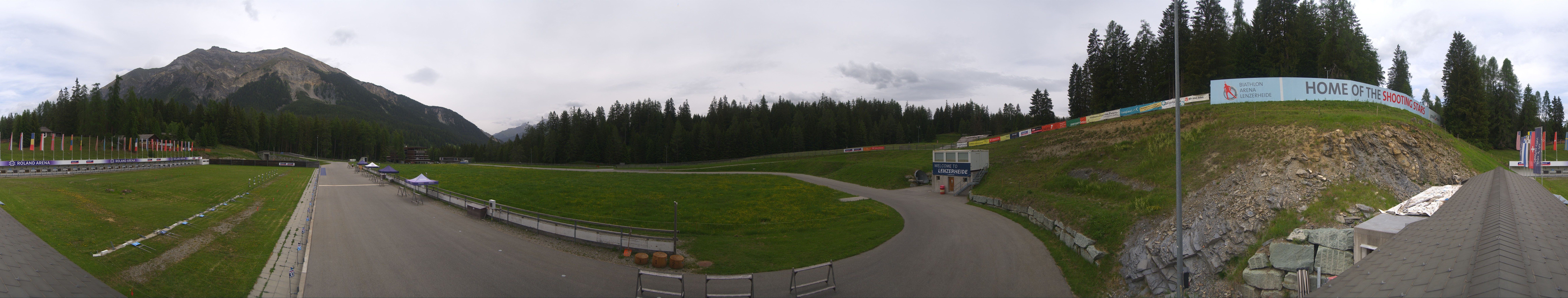 Archiv Foto Webcam Lenzerheide Biathlon Arena