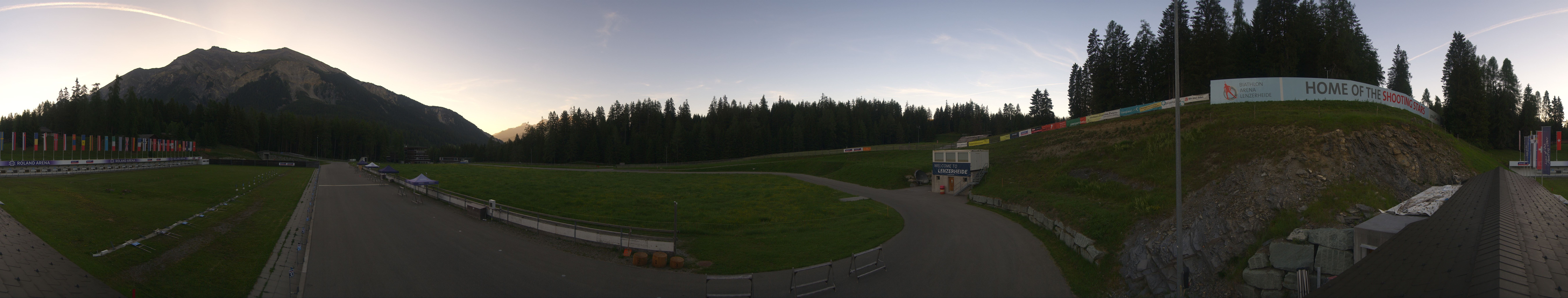 Archiv Foto Webcam Lenzerheide Biathlon Arena