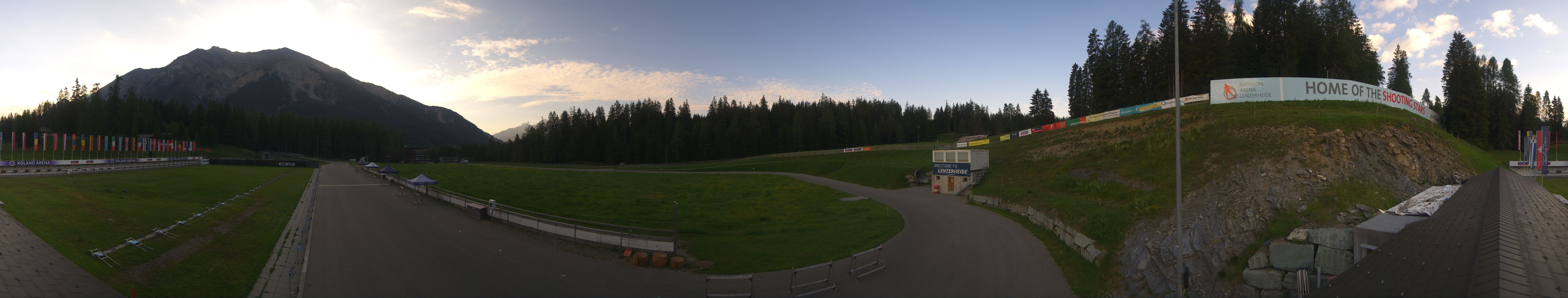 Archiv Foto Webcam Lenzerheide Biathlon Arena