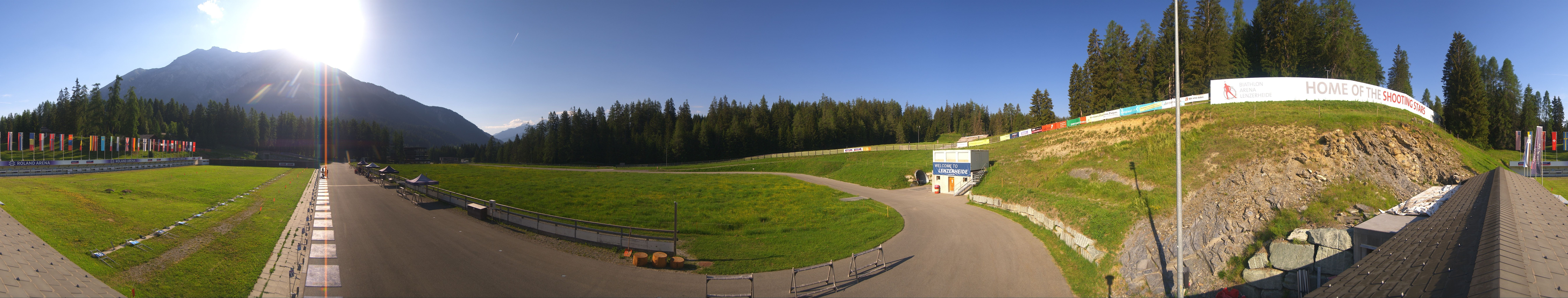 Archiv Foto Webcam Lenzerheide Biathlon Arena