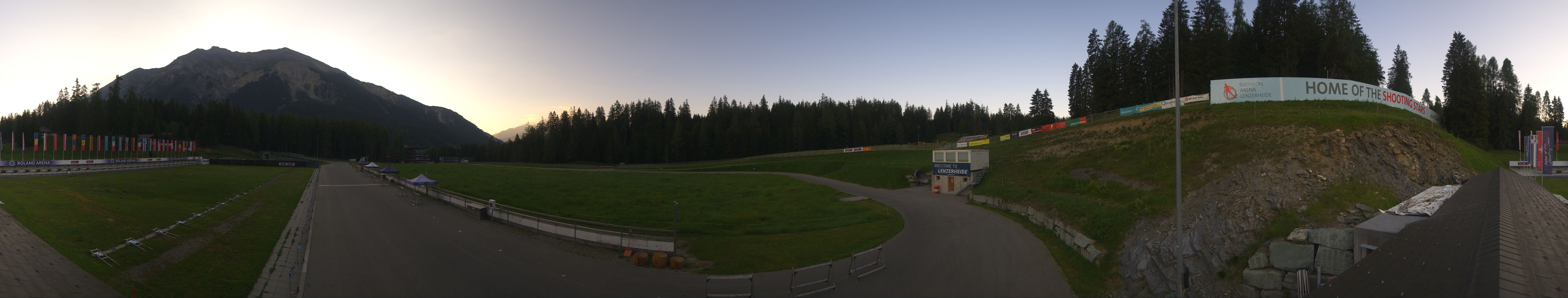 Archiv Foto Webcam Lenzerheide Biathlon Arena