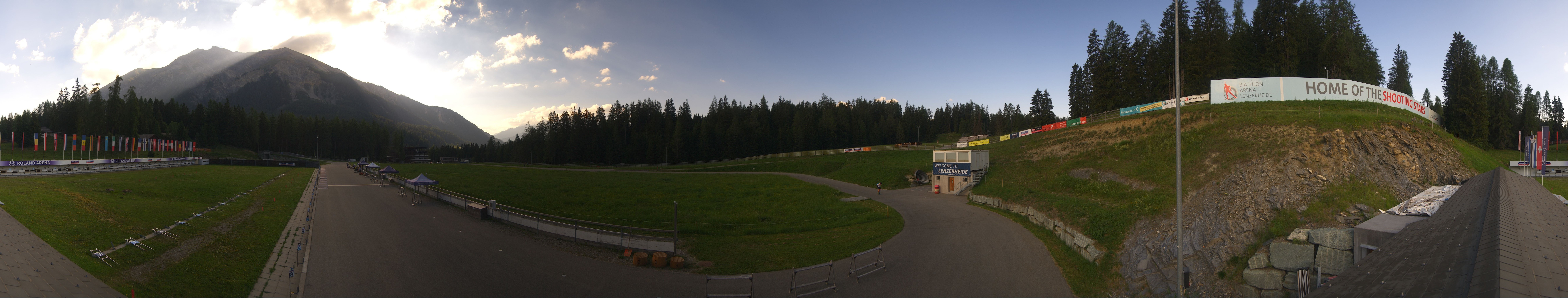 Archiv Foto Webcam Lenzerheide Biathlon Arena