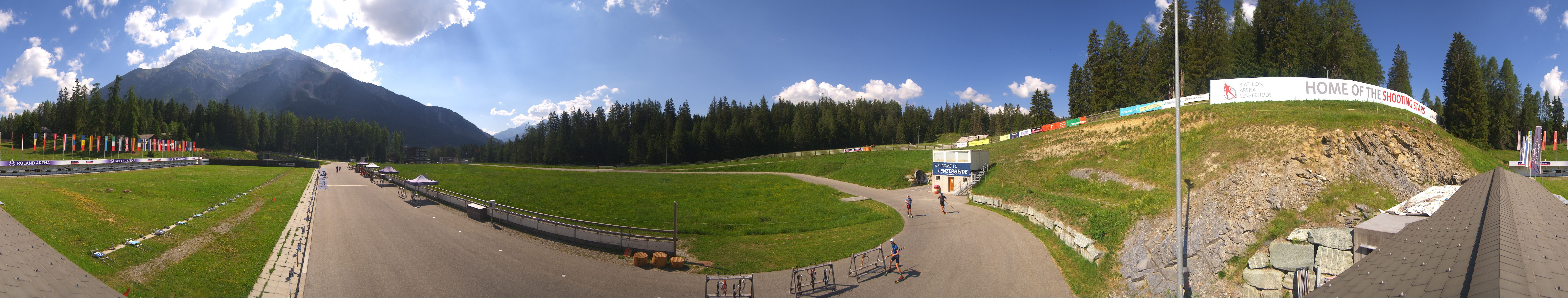 Archiv Foto Webcam Lenzerheide Biathlon Arena