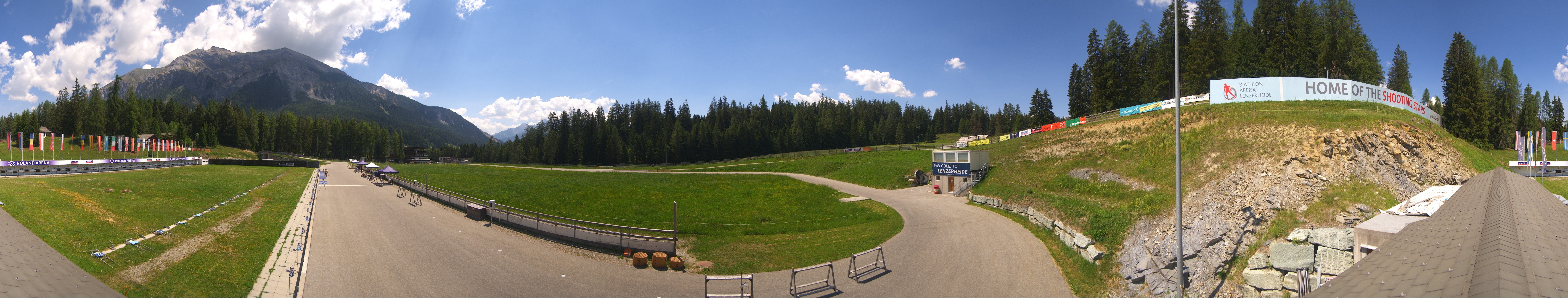 Archiv Foto Webcam Lenzerheide Biathlon Arena