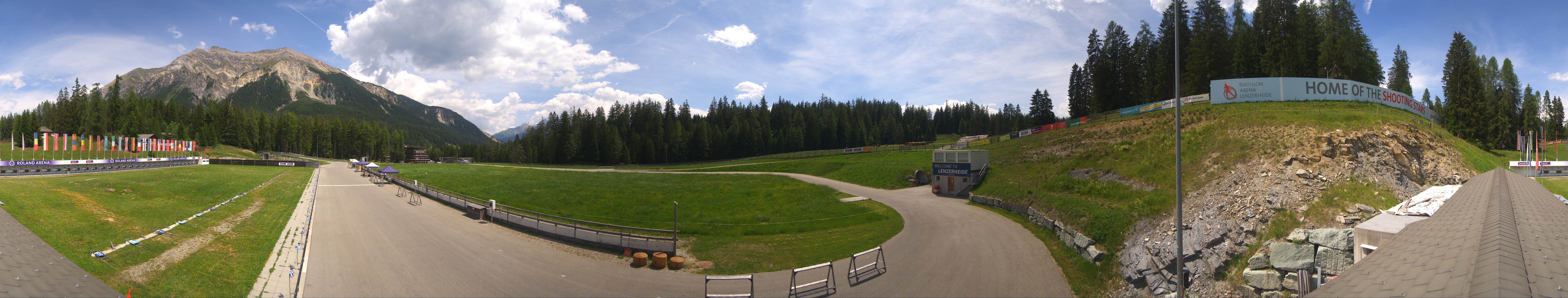 Archiv Foto Webcam Lenzerheide Biathlon Arena