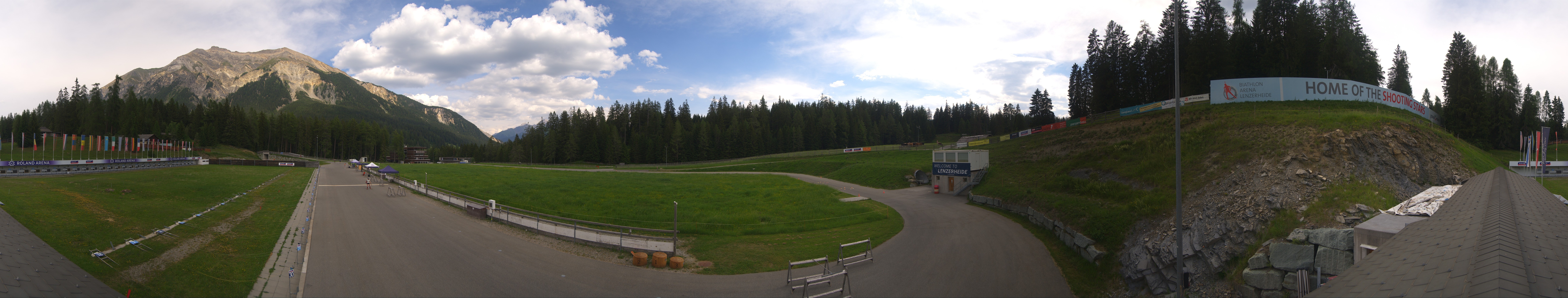Archiv Foto Webcam Lenzerheide Biathlon Arena