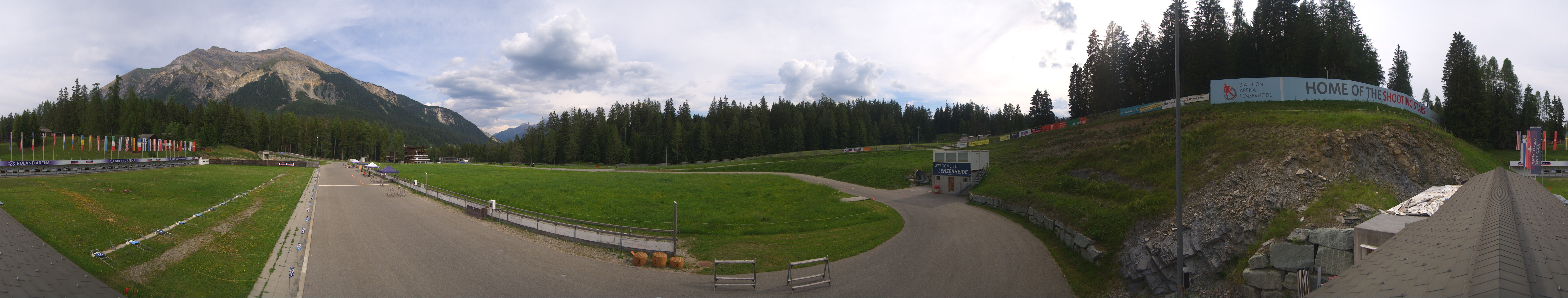 Archiv Foto Webcam Lenzerheide Biathlon Arena