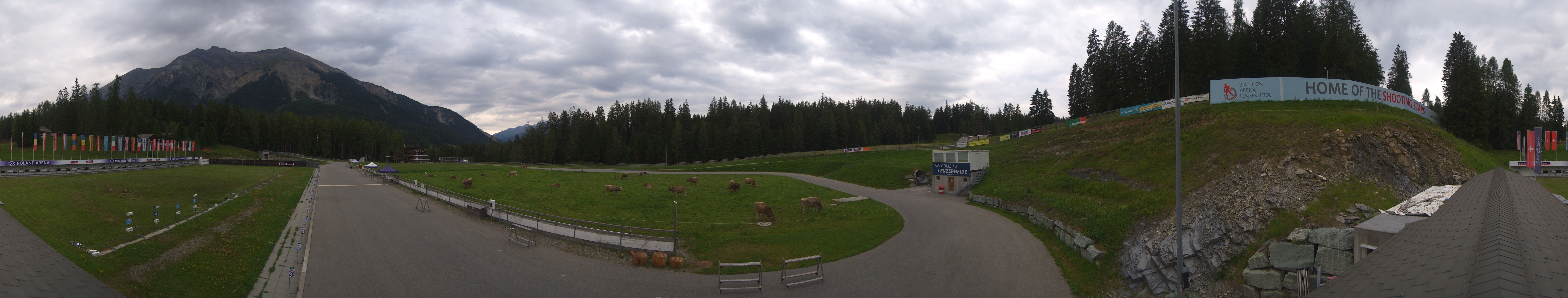 Archiv Foto Webcam Lenzerheide Biathlon Arena