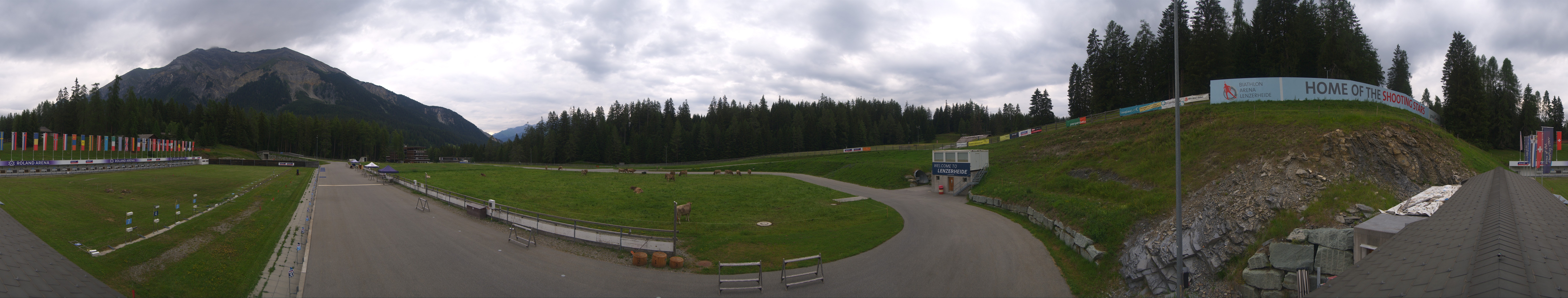 Archiv Foto Webcam Lenzerheide Biathlon Arena