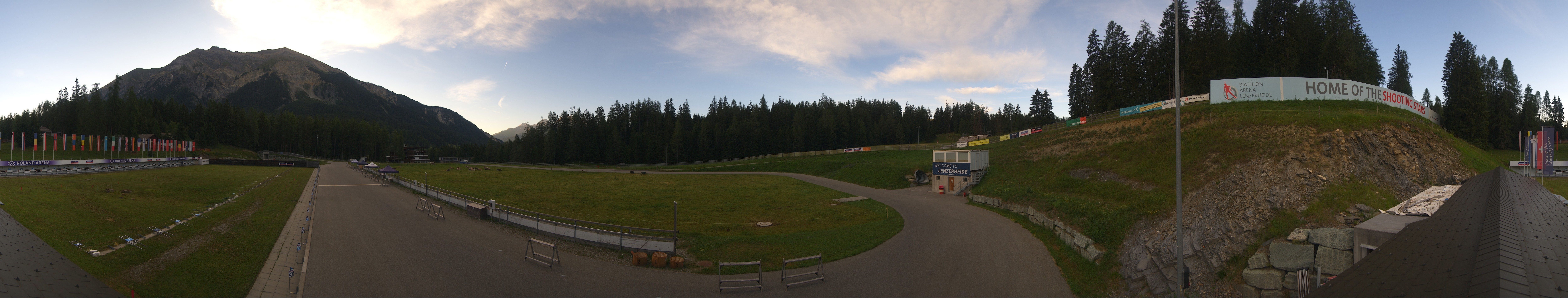 Archiv Foto Webcam Lenzerheide Biathlon Arena