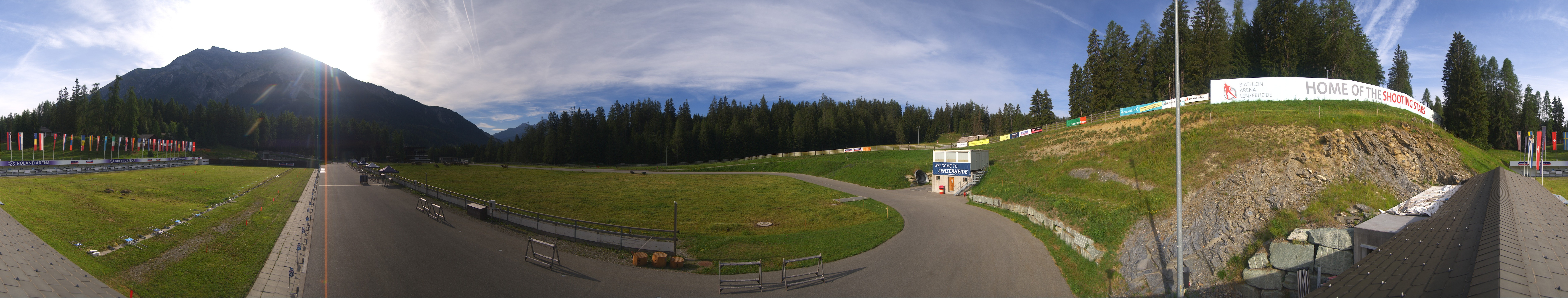 Archiv Foto Webcam Lenzerheide Biathlon Arena