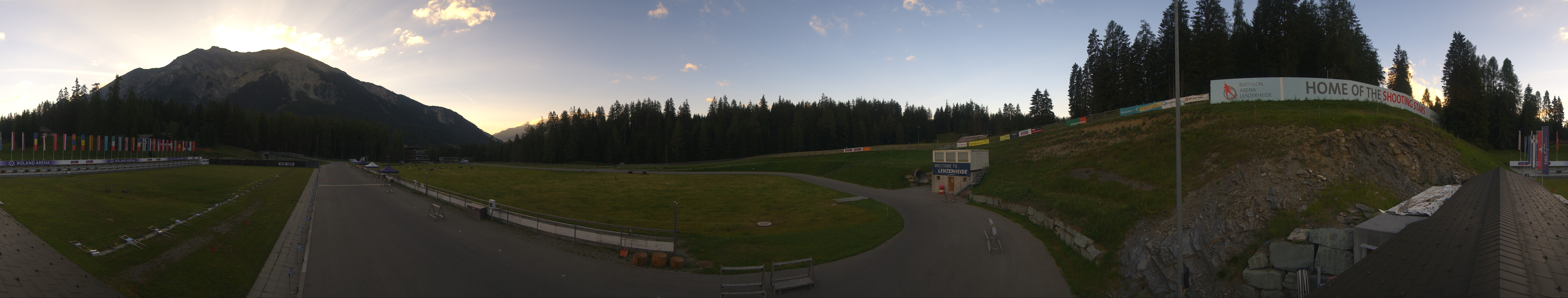 Archiv Foto Webcam Lenzerheide Biathlon Arena
