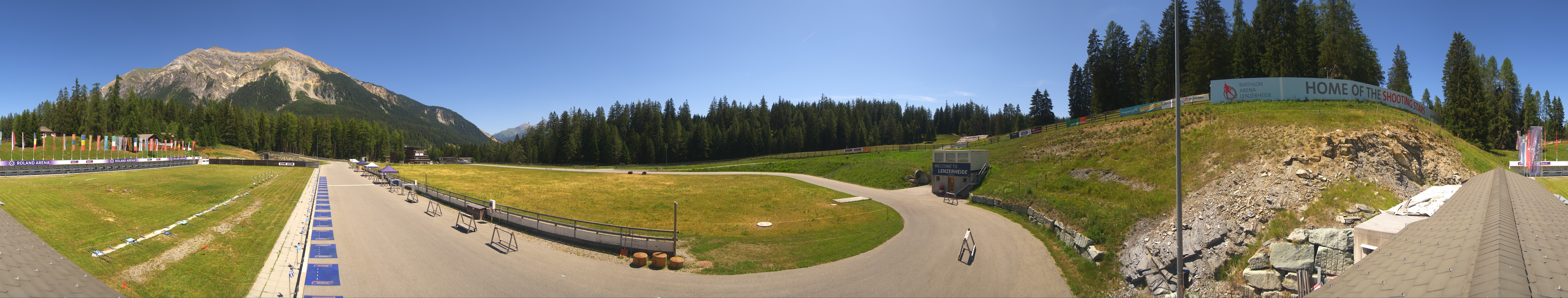 Archiv Foto Webcam Lenzerheide Biathlon Arena