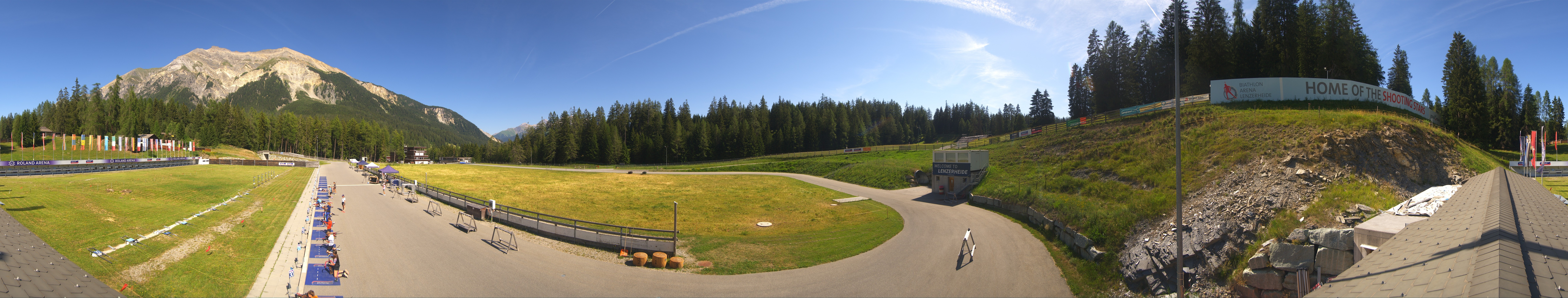 Archiv Foto Webcam Lenzerheide Biathlon Arena