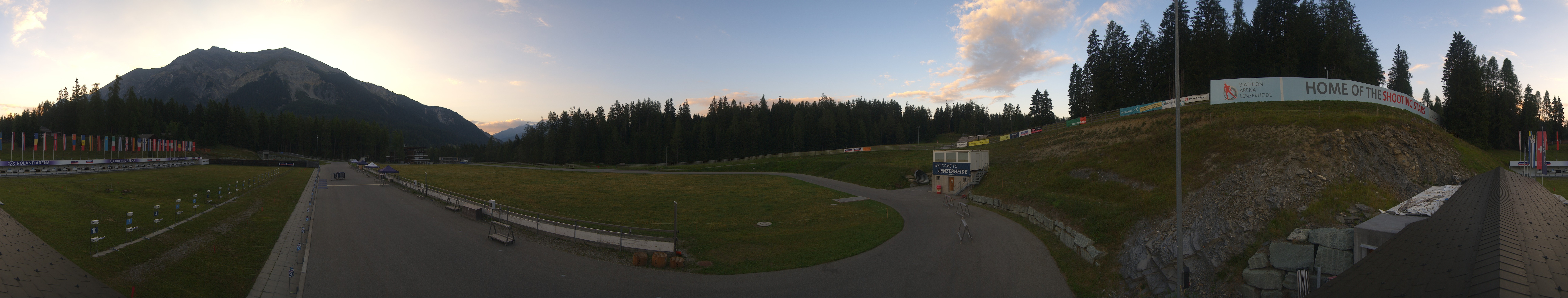 Archiv Foto Webcam Lenzerheide Biathlon Arena