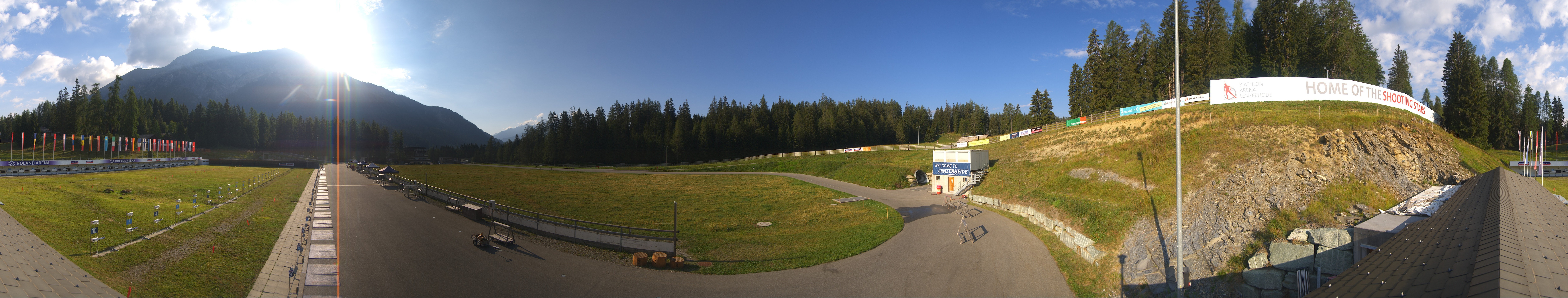 Archiv Foto Webcam Lenzerheide Biathlon Arena