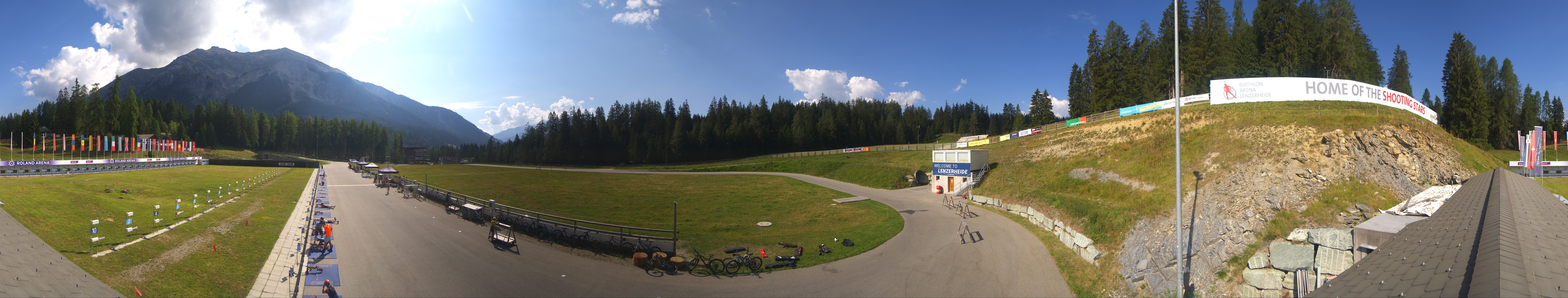 Archiv Foto Webcam Lenzerheide Biathlon Arena