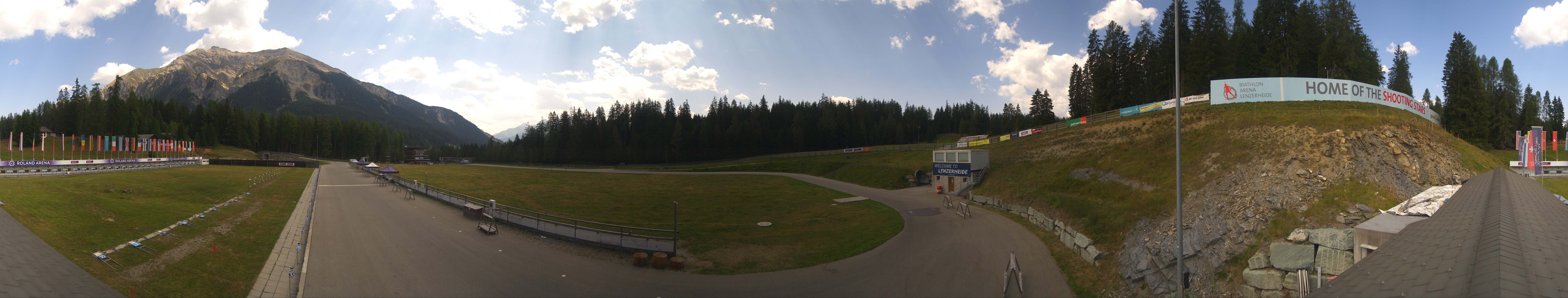 Archiv Foto Webcam Lenzerheide Biathlon Arena