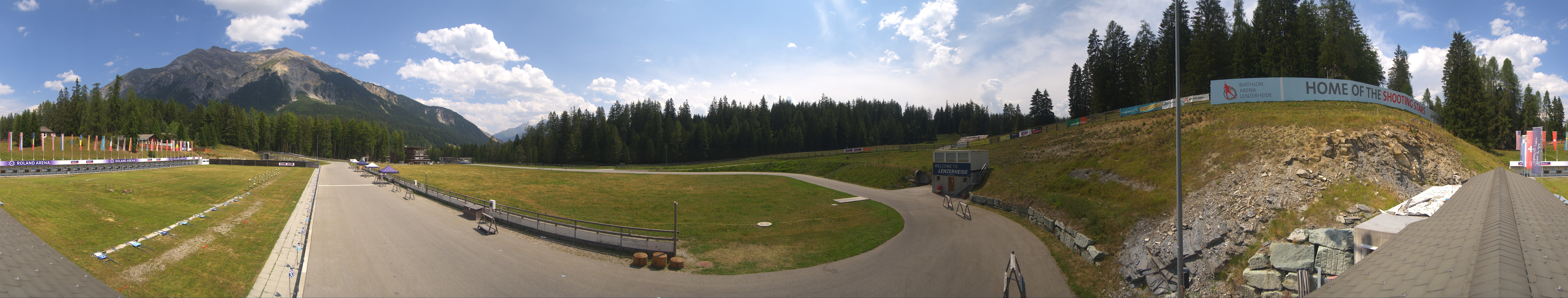 Archiv Foto Webcam Lenzerheide Biathlon Arena