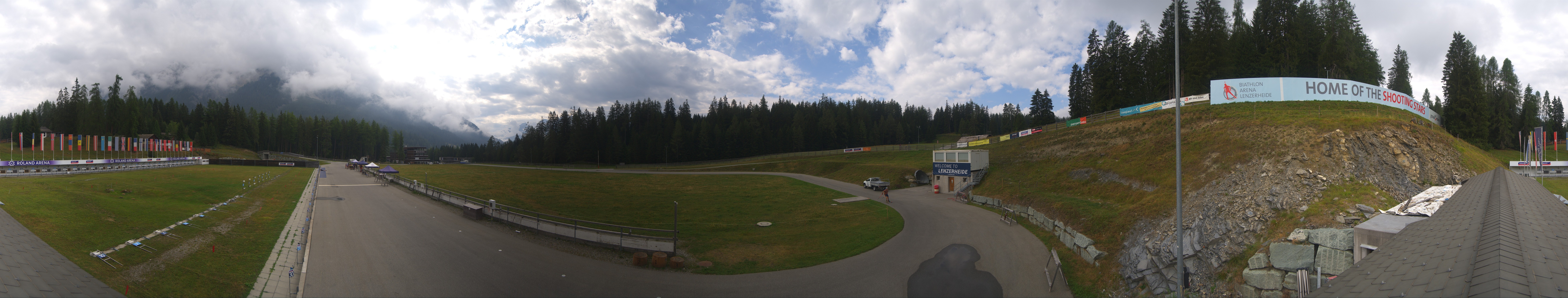Archiv Foto Webcam Lenzerheide Biathlon Arena