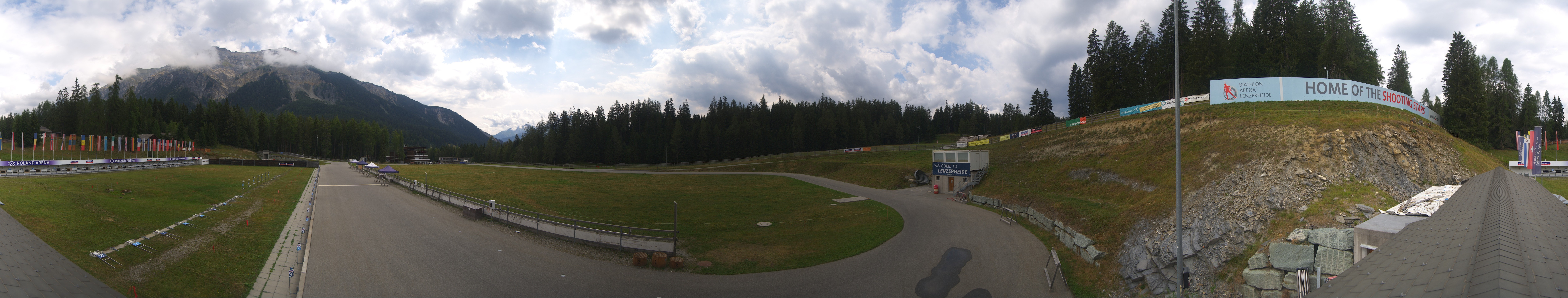 Archiv Foto Webcam Lenzerheide Biathlon Arena