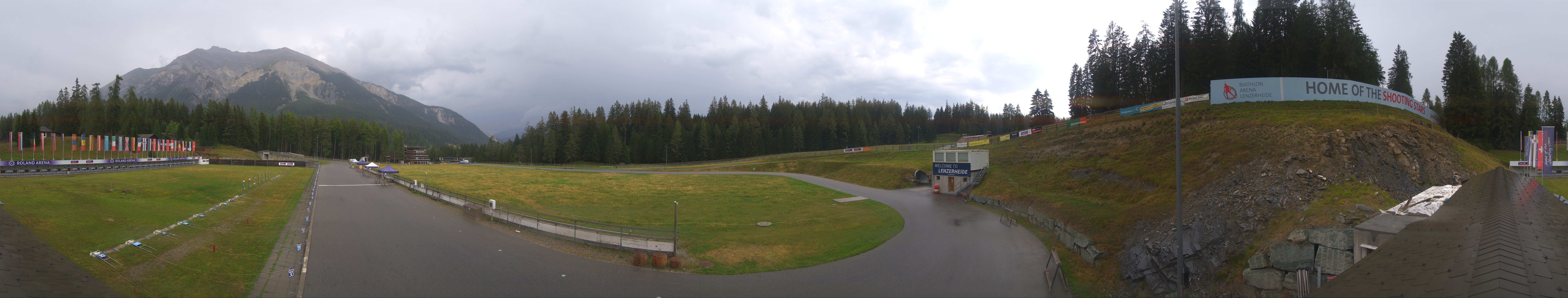 Archiv Foto Webcam Lenzerheide Biathlon Arena