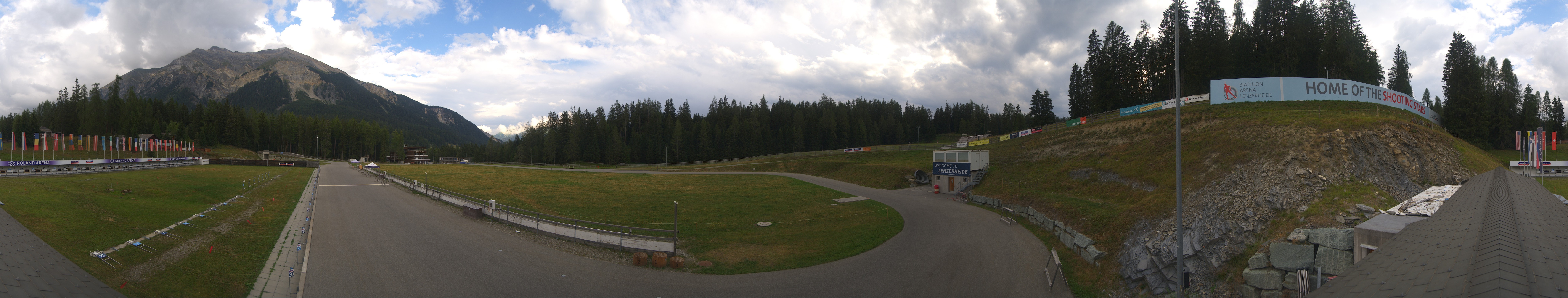 Archiv Foto Webcam Lenzerheide Biathlon Arena