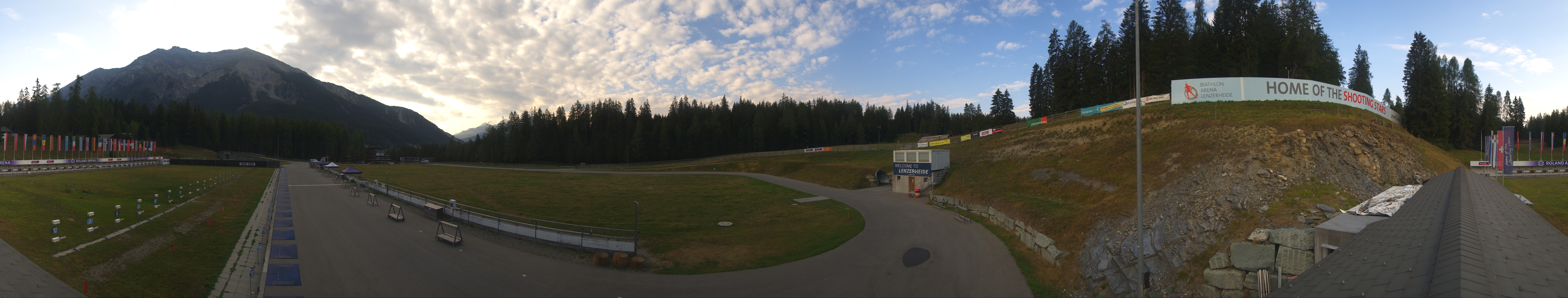Archiv Foto Webcam Lenzerheide Biathlon Arena