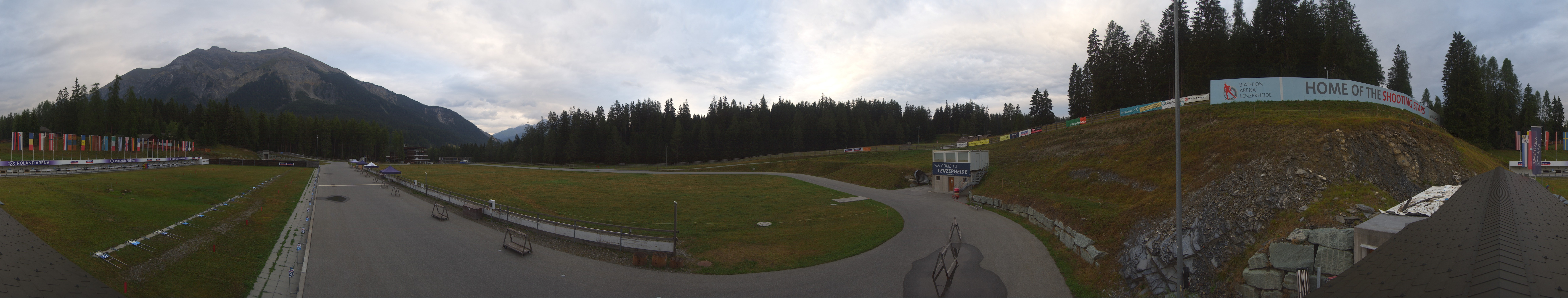Archiv Foto Webcam Lenzerheide Biathlon Arena