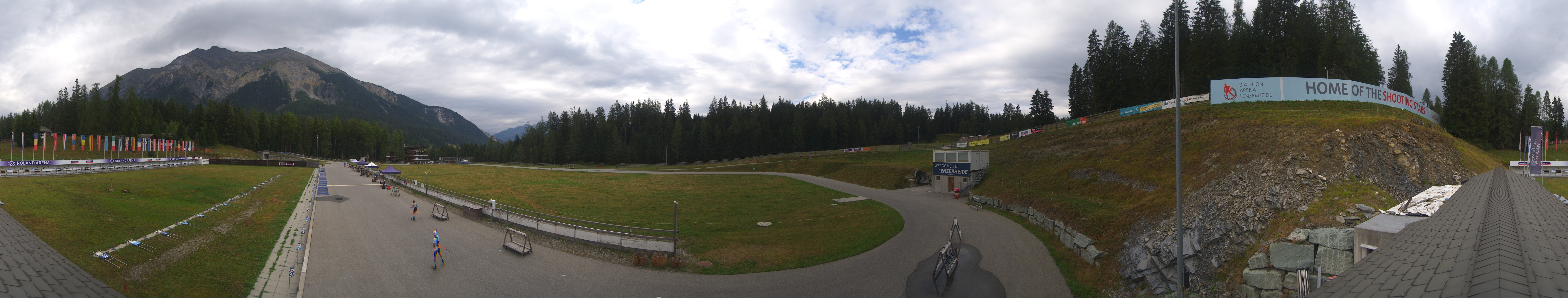 Archiv Foto Webcam Lenzerheide Biathlon Arena