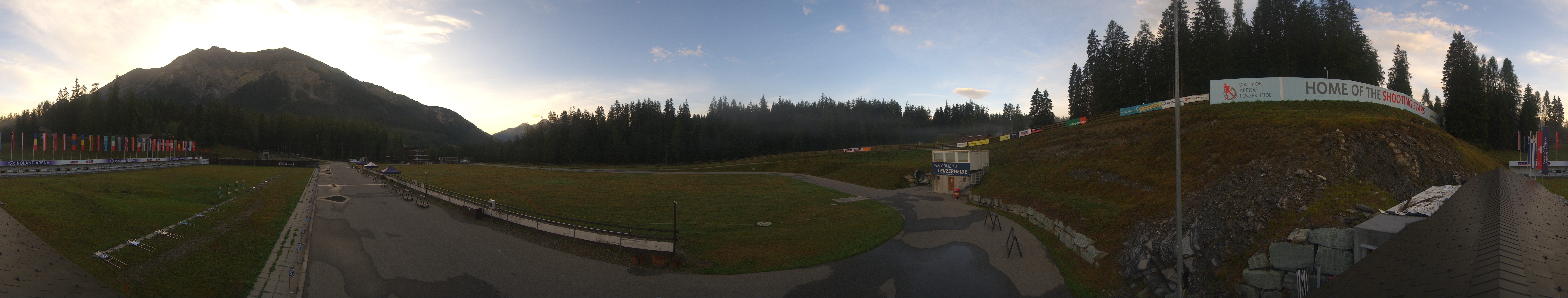 Archiv Foto Webcam Lenzerheide Biathlon Arena