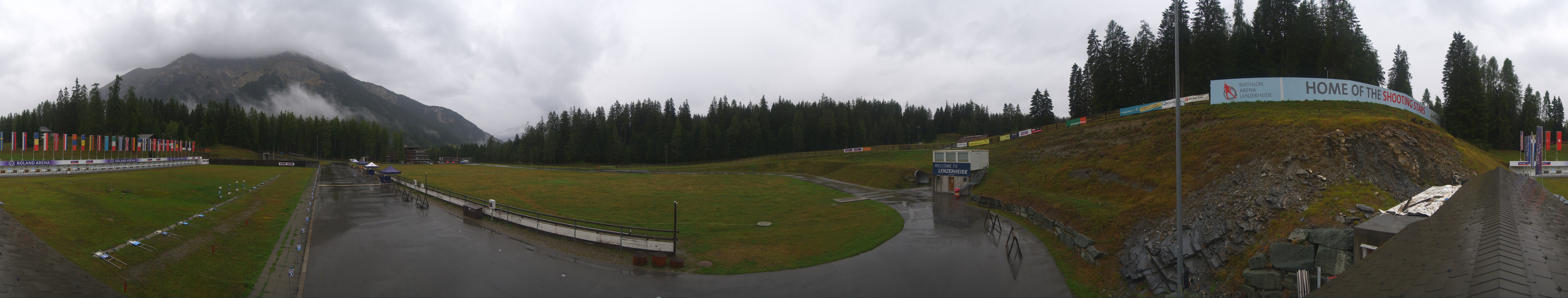 Archiv Foto Webcam Lenzerheide Biathlon Arena