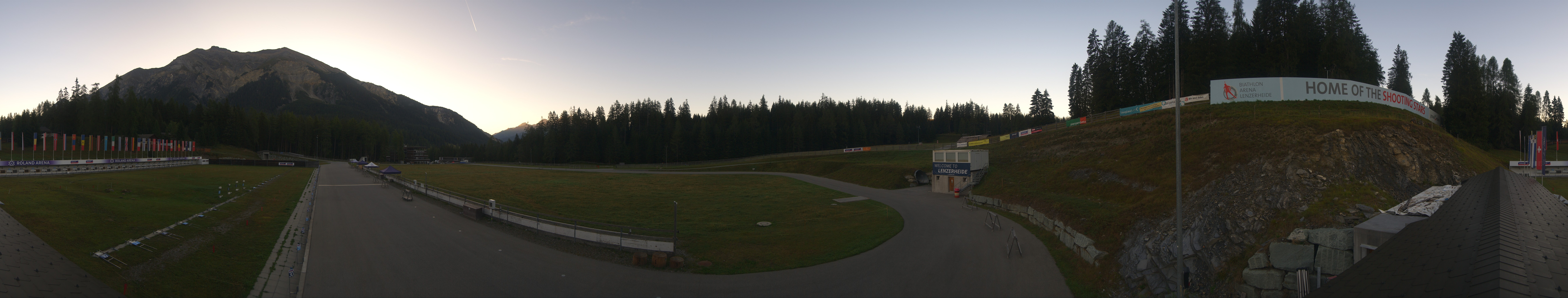 Archiv Foto Webcam Lenzerheide Biathlon Arena