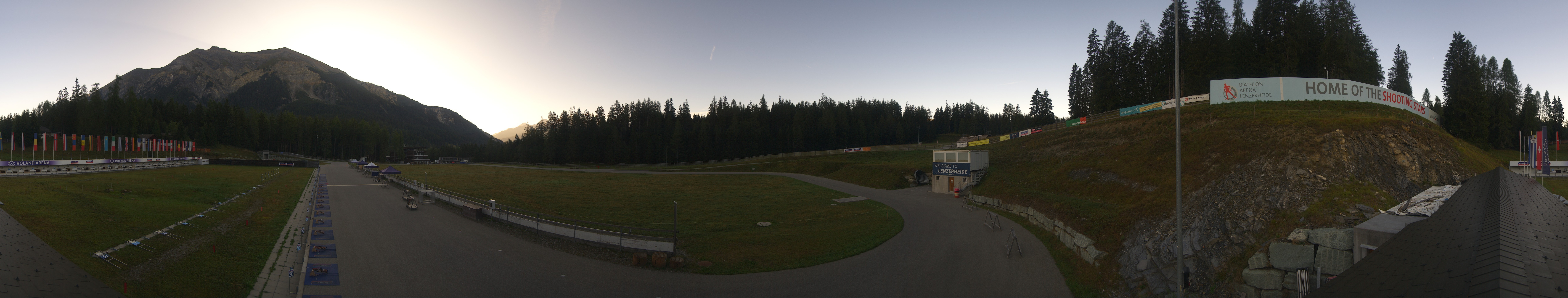 Archiv Foto Webcam Lenzerheide Biathlon Arena
