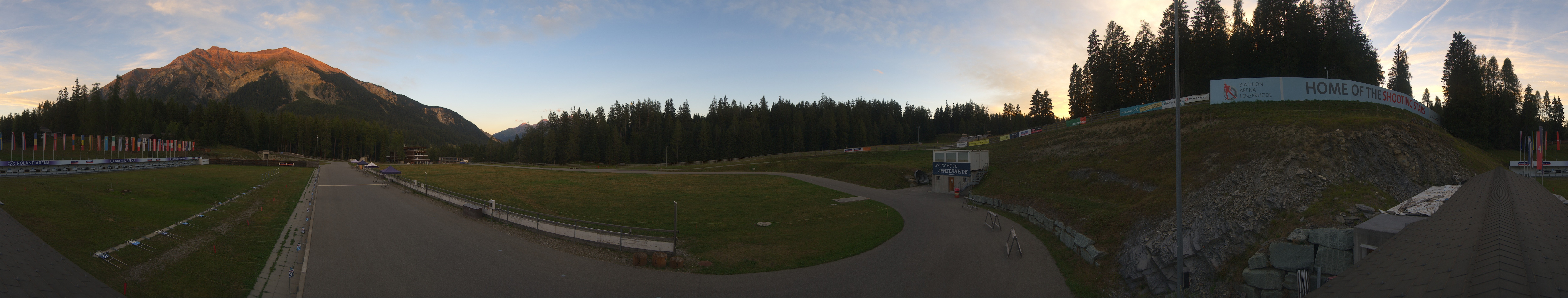 Archiv Foto Webcam Lenzerheide Biathlon Arena