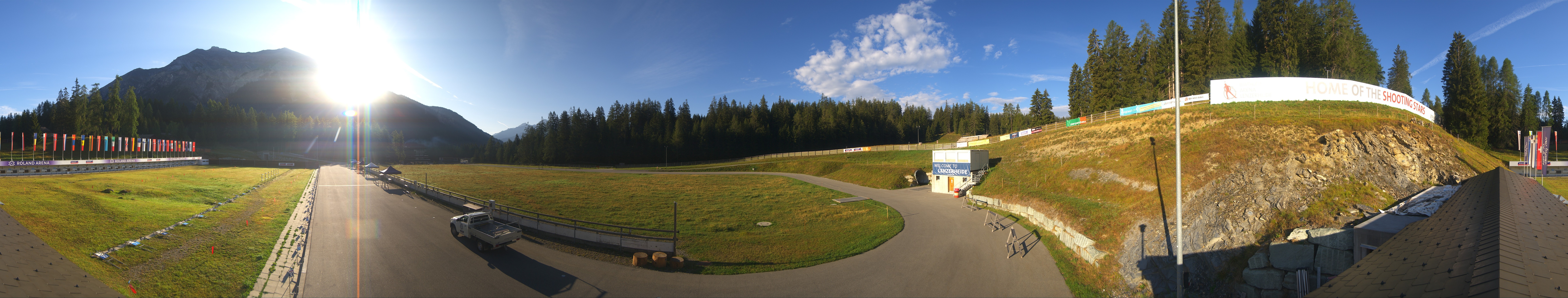 Archiv Foto Webcam Lenzerheide Biathlon Arena