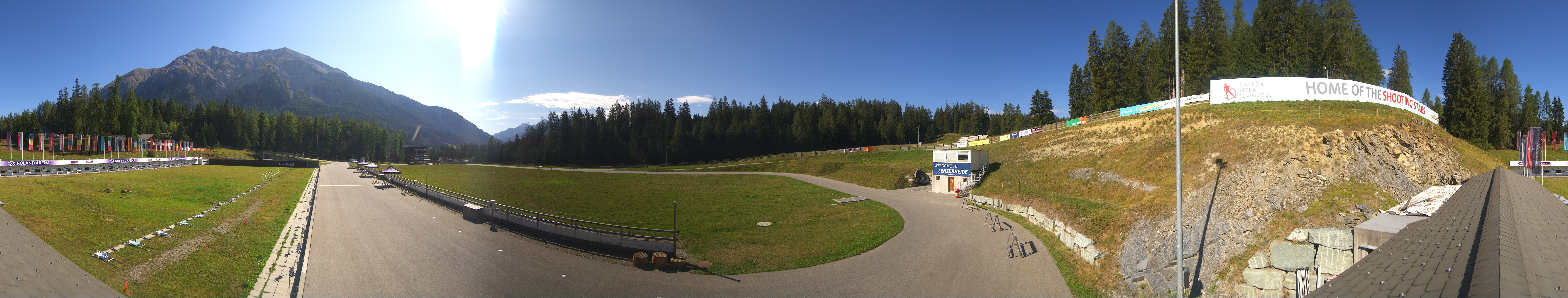 Archiv Foto Webcam Lenzerheide Biathlon Arena