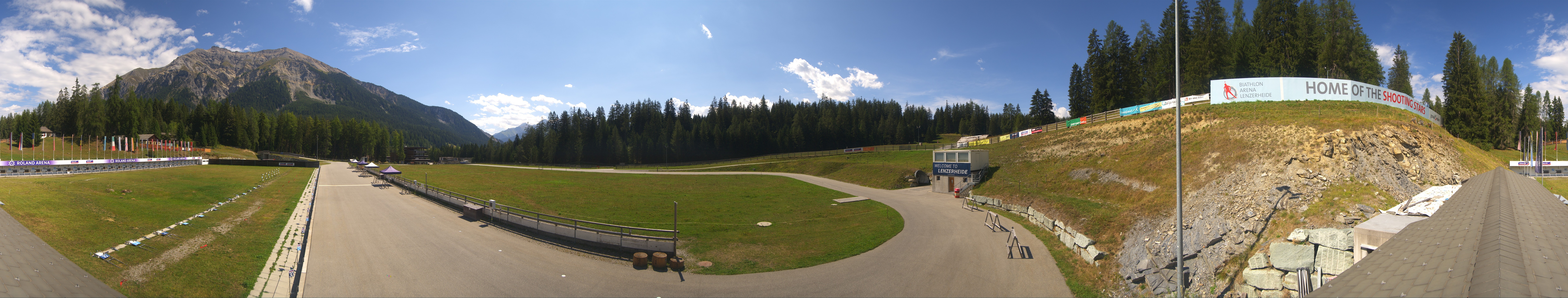 Archiv Foto Webcam Lenzerheide Biathlon Arena