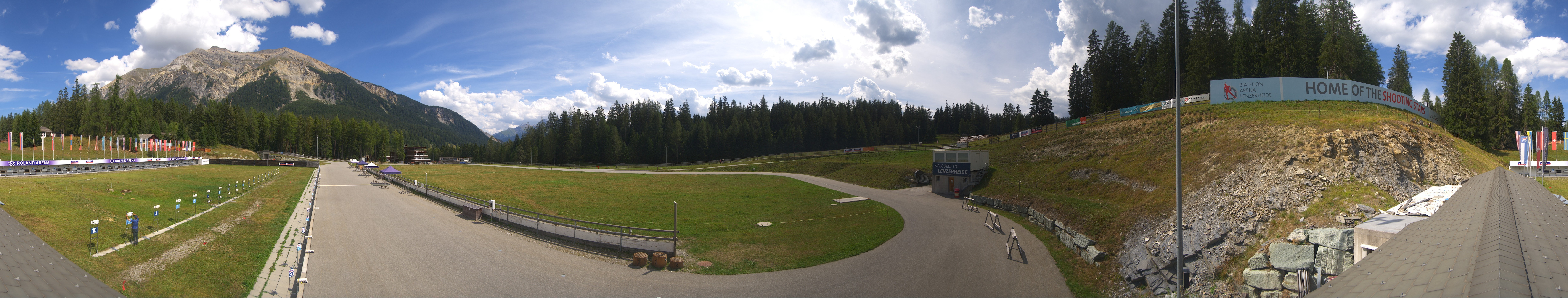 Archiv Foto Webcam Lenzerheide Biathlon Arena