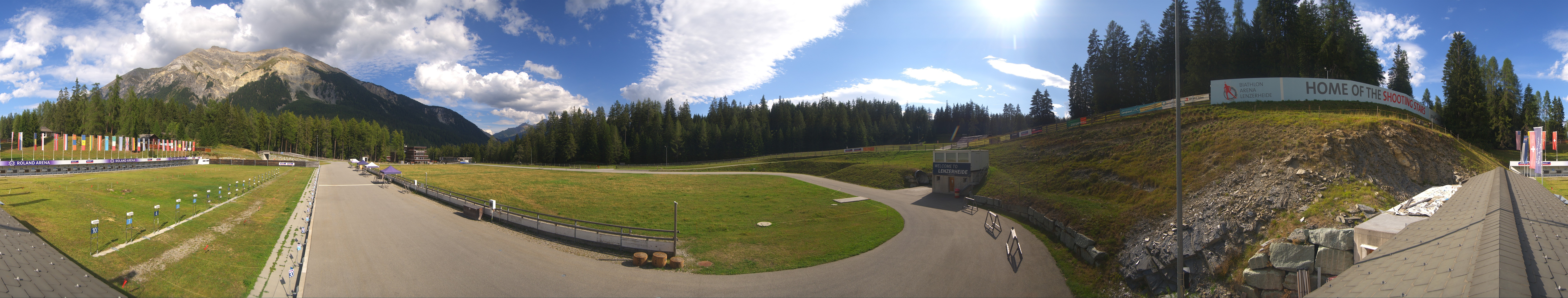 Archiv Foto Webcam Lenzerheide Biathlon Arena