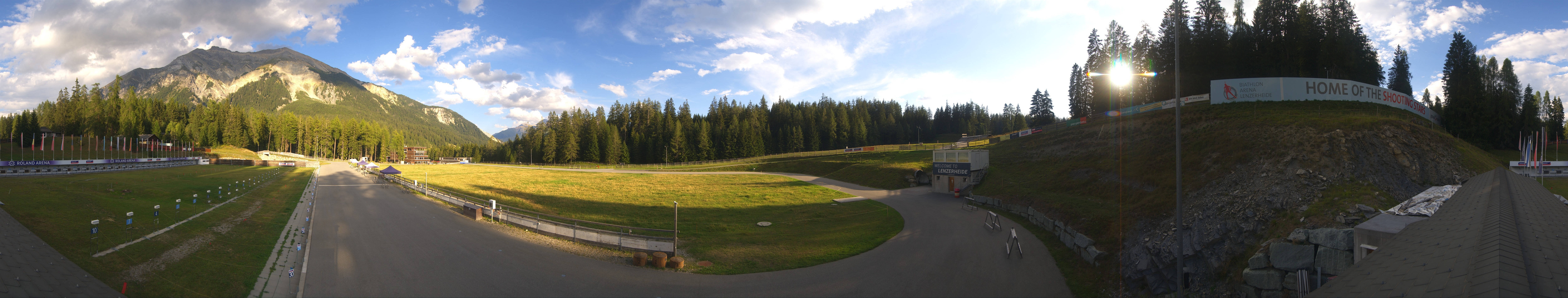 Archiv Foto Webcam Lenzerheide Biathlon Arena