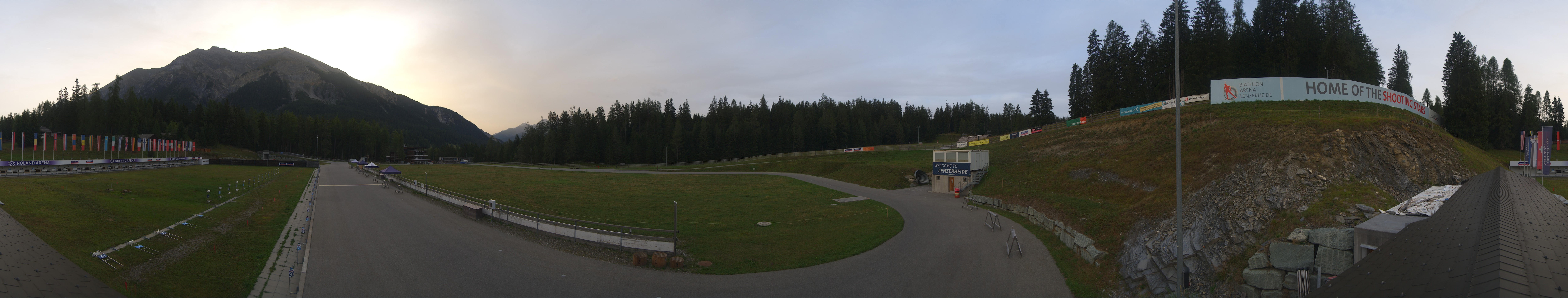 Archiv Foto Webcam Lenzerheide Biathlon Arena