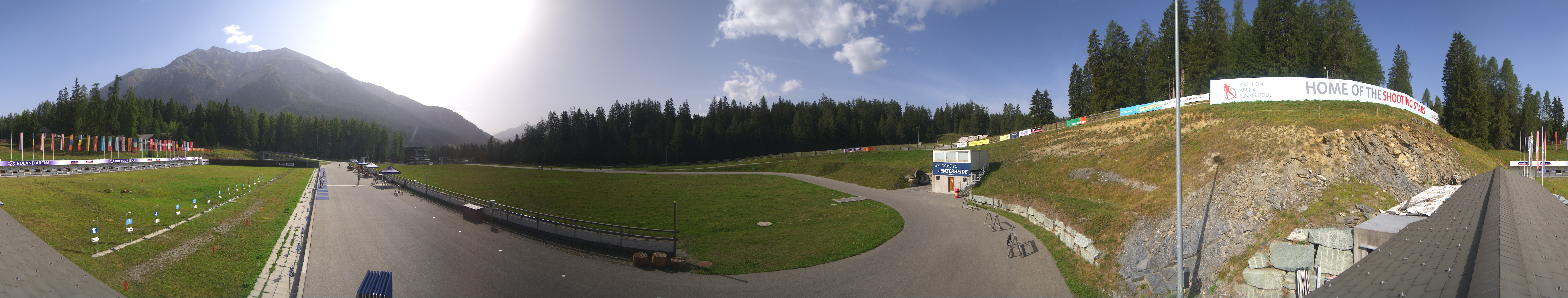 Archiv Foto Webcam Lenzerheide Biathlon Arena