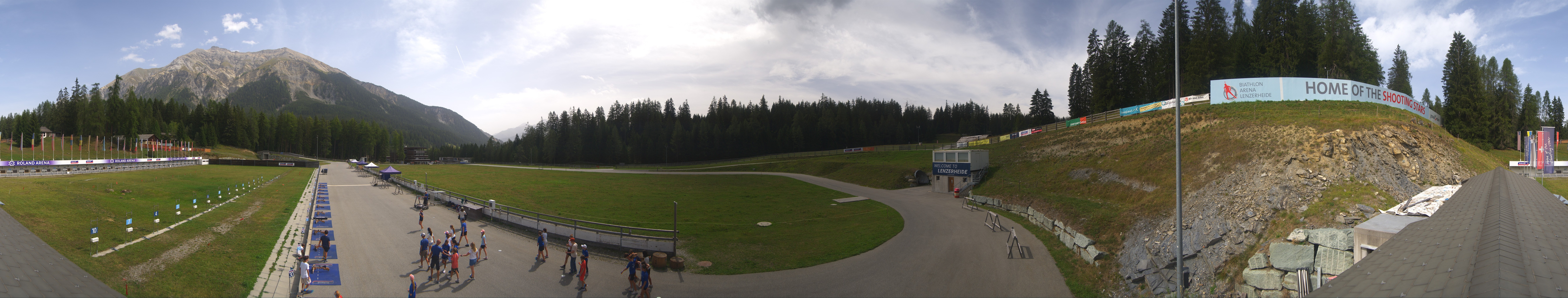 Archiv Foto Webcam Lenzerheide Biathlon Arena