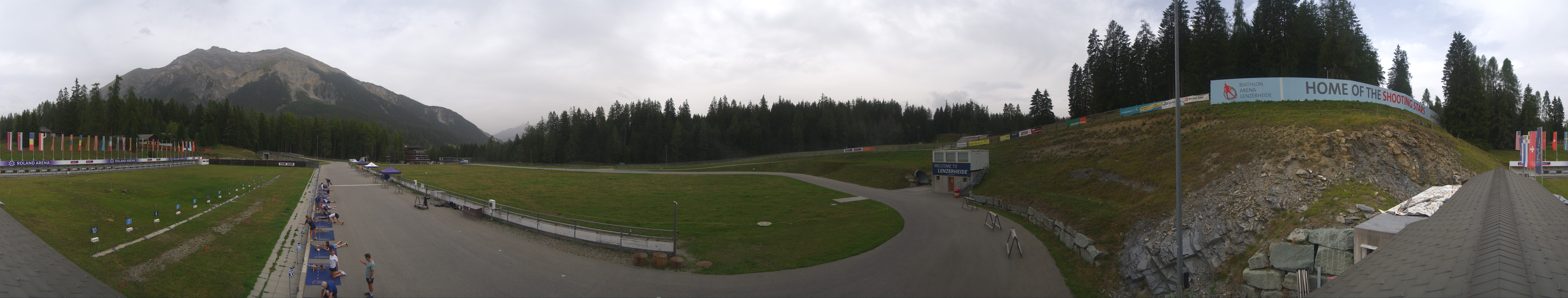 Archiv Foto Webcam Lenzerheide Biathlon Arena