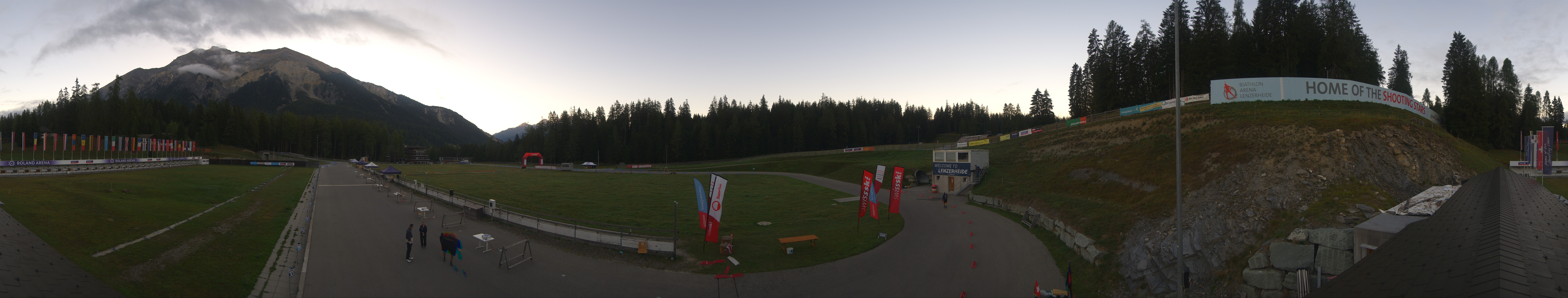 Archiv Foto Webcam Lenzerheide Biathlon Arena