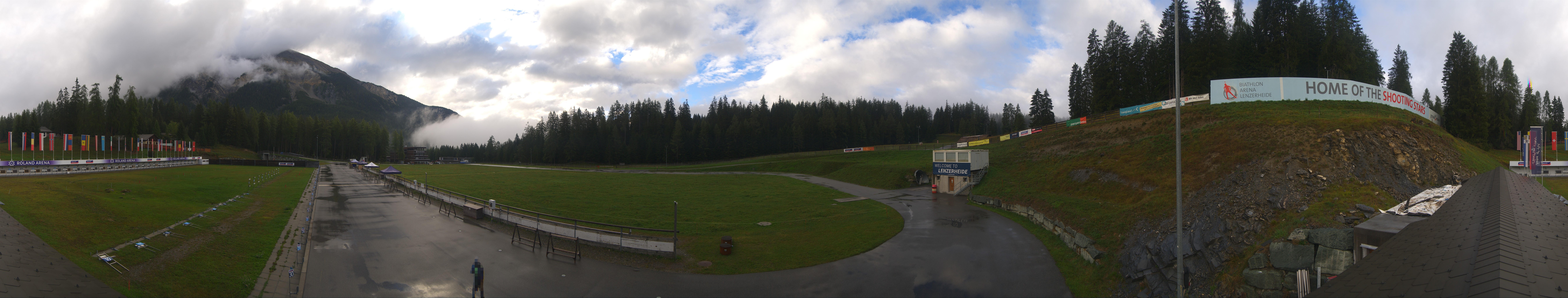 Archiv Foto Webcam Lenzerheide Biathlon Arena