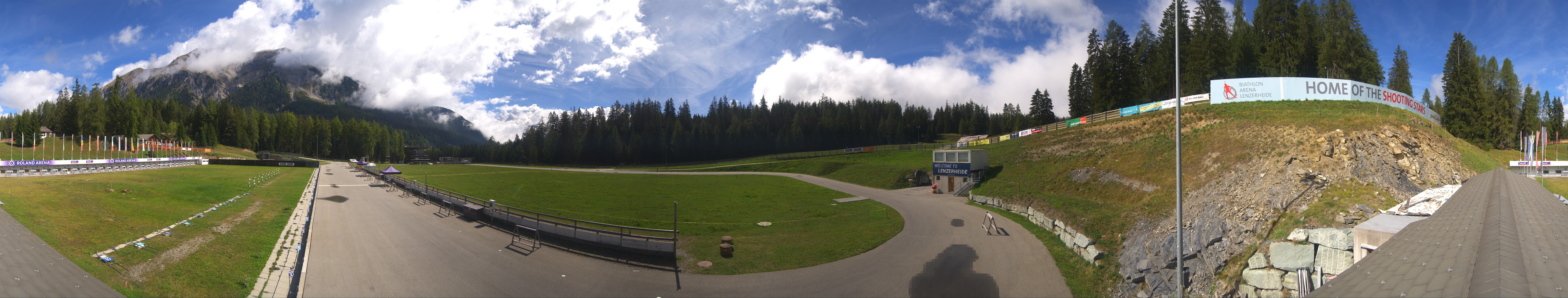Archiv Foto Webcam Lenzerheide Biathlon Arena